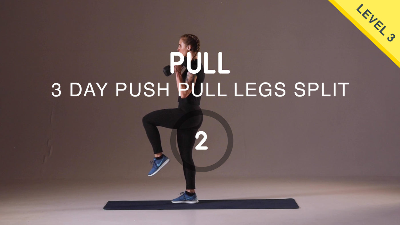 3-Day Push Pull Legs Split - Pull Workout