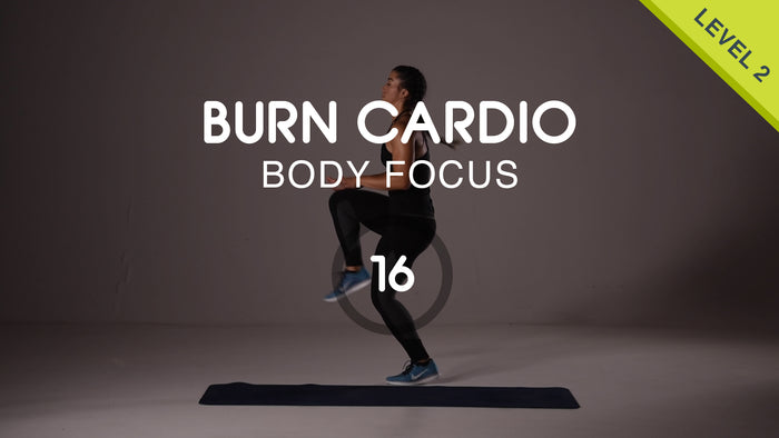 Burn Cardio 16: entrenamiento cardiovascular pliométrico de pie
