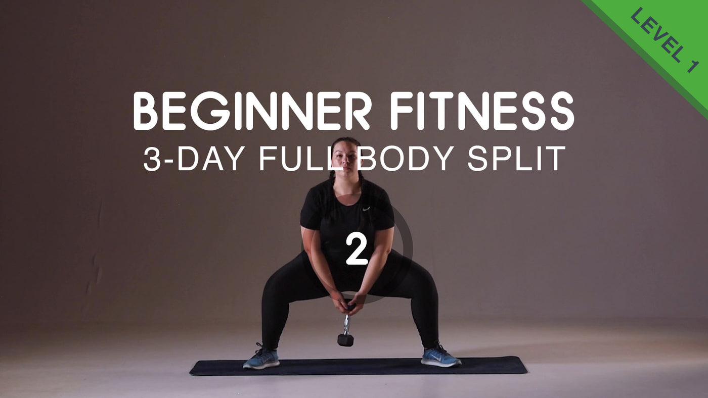 3-Day Full Body Split for Beginners - Workout #2