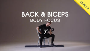 Dumbbell Back and Biceps At Home Workout