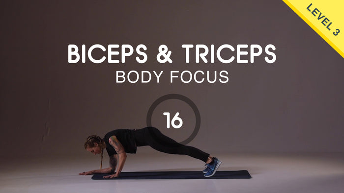 Ejercicio de 10 minutos para brazos en casa: mancuernas