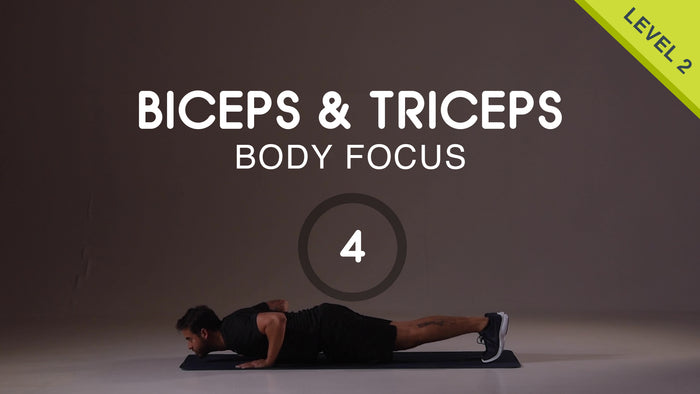 7 min Biceps, Triceps & Cardio Burn