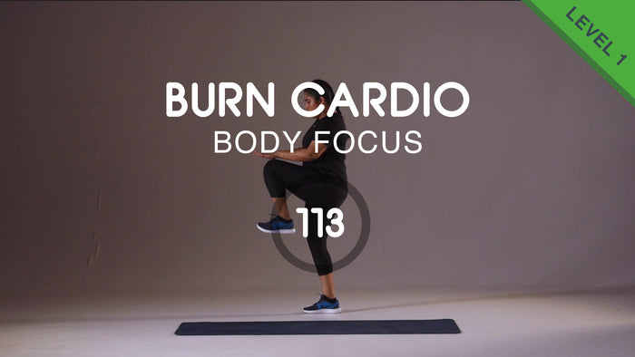 Burn Cardio 113 - Beginner Bodyweight HIIT