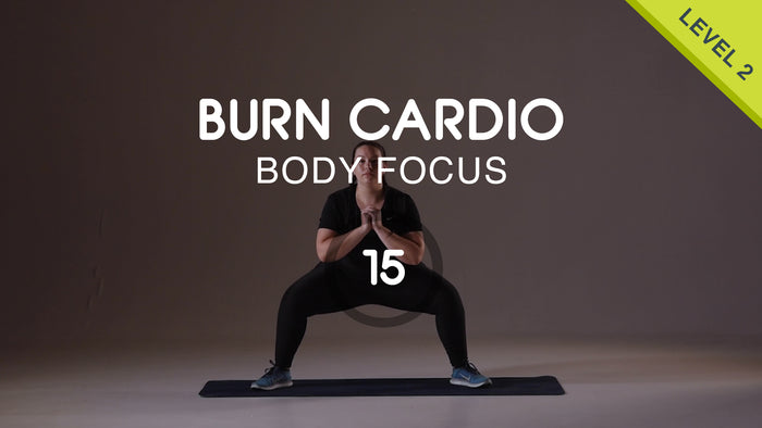 Burn Cardio 15: quemador intenso de glúteos y cuádriceps