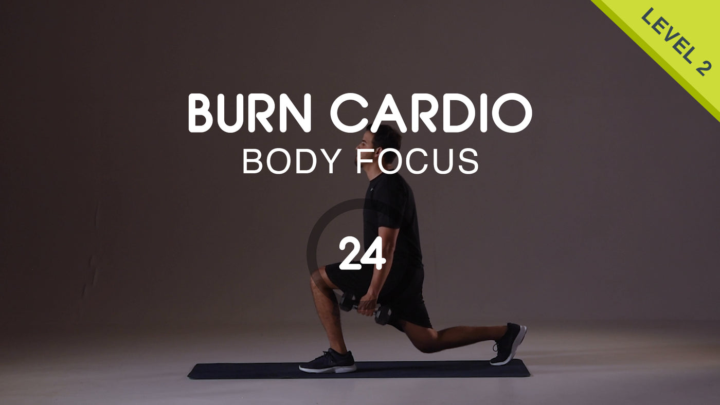 Burn Cardio 24 - Quick, Intense Workout with Long Intervals