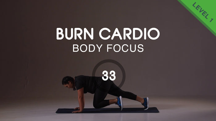 Burn Cardio 33: cardio para principiantes con intervalos mixtos