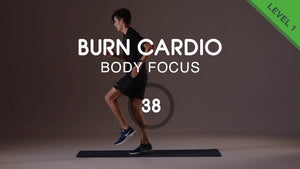 Burn Cardio 38: cardio para principiantes con intervalos cortos e intensos