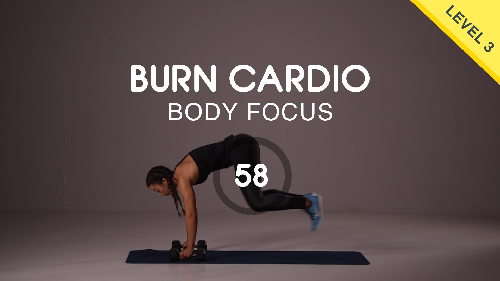 Burn Cardio 58: cardio y agilidad de ritmo rápido – Group HIIT
