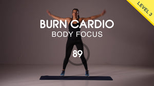 Burn Cardio 89: potencia pliométrica explosiva