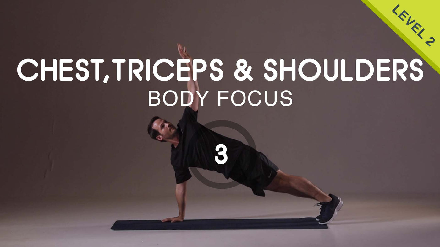 Chest Triceps and Shoulders Bodyweight Workout