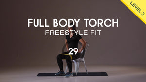 Superconjunto Tabata de fuerza con peso corporal y bandas