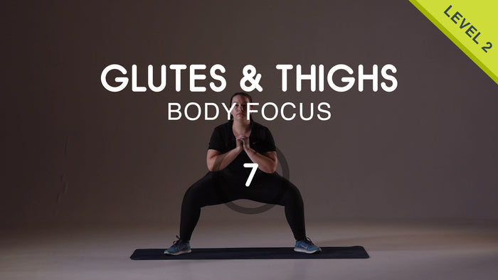 10 min Glutes and Thighs Plyometric Toning and Cardio - No Equipment