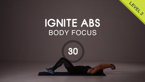 Ignite Abs 30: abdominales inferiores y oblicuos