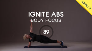 Ignite Abs 39: núcleo fuerte con quema intensa