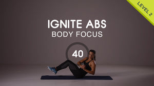 Ignite Abs 40: fortalecimiento del core y de los erectores de la columna