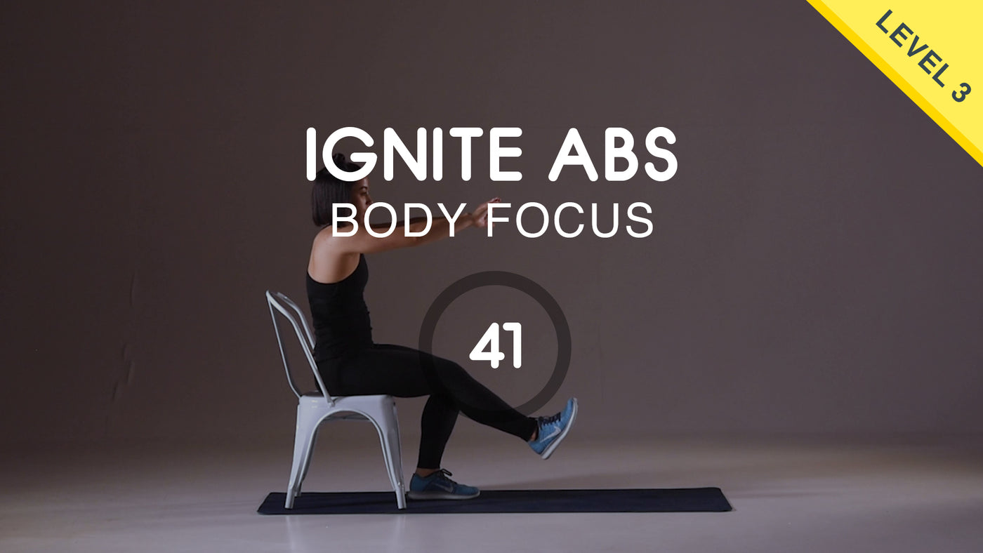 Ignite Abs 41 - Fast Paced Full Core Workout with Bands Optional