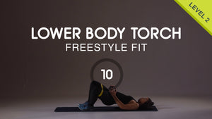 Rutina de piernas con pirámide de bajo impacto