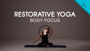Yoga restaurativo 02: estiramiento de cuello y hombros