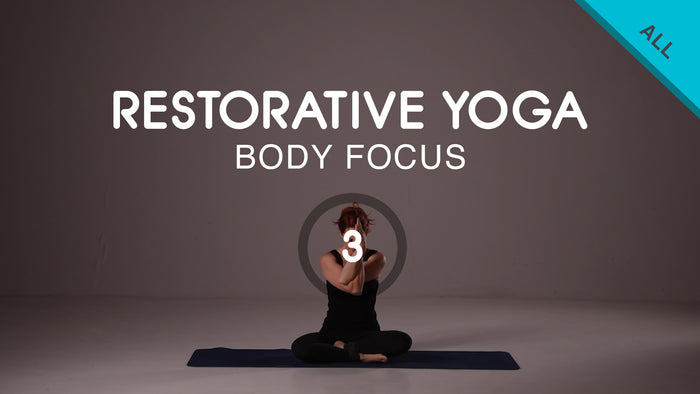 Yoga restaurativo 03: estiramiento de caderas y hombros