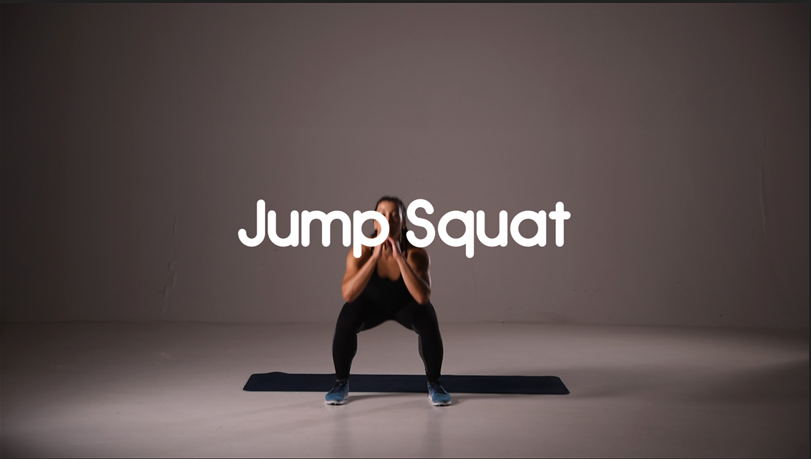 Static Jump Exercise Paused Jump Squat