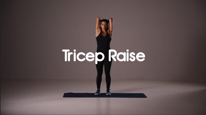 How to do tricep raise hiit exercise