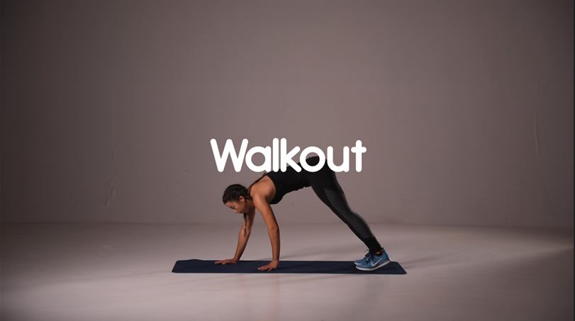 Walkout HIIT Exercises Group HIIT